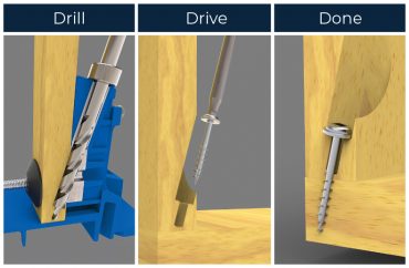 kreg jig, açılı vida deliği açma aleti